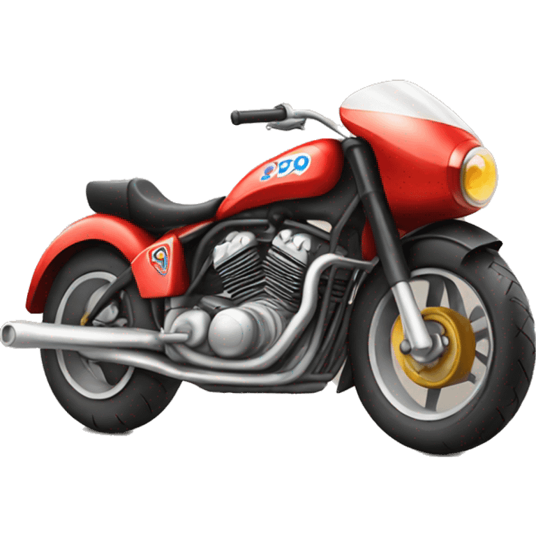 Speedway motorcycle emoji