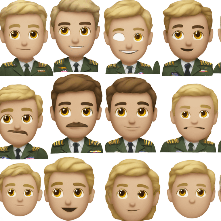 Caucasian male gay pilots kissing emoji