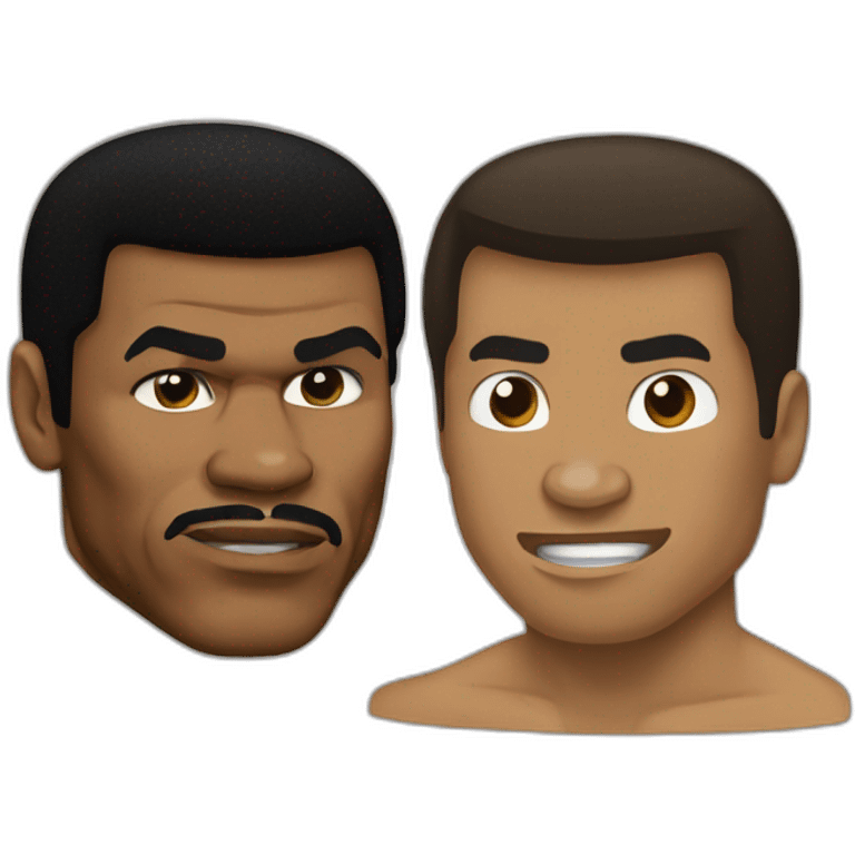 Mike tyson vs muhamad ali emoji