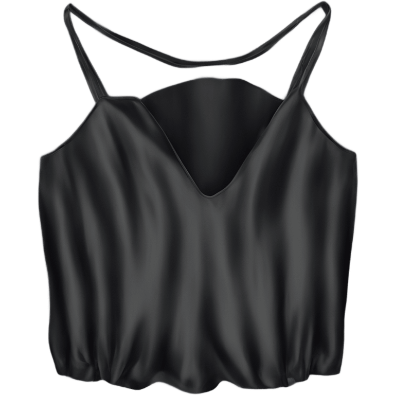 black silk camisole emoji