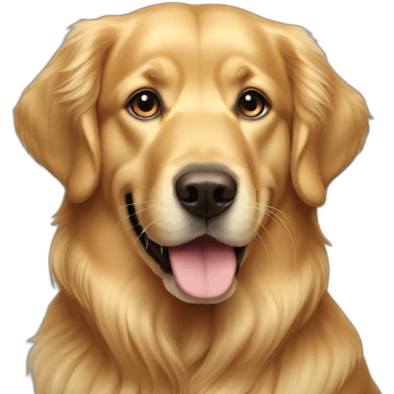 golden retriver emoji