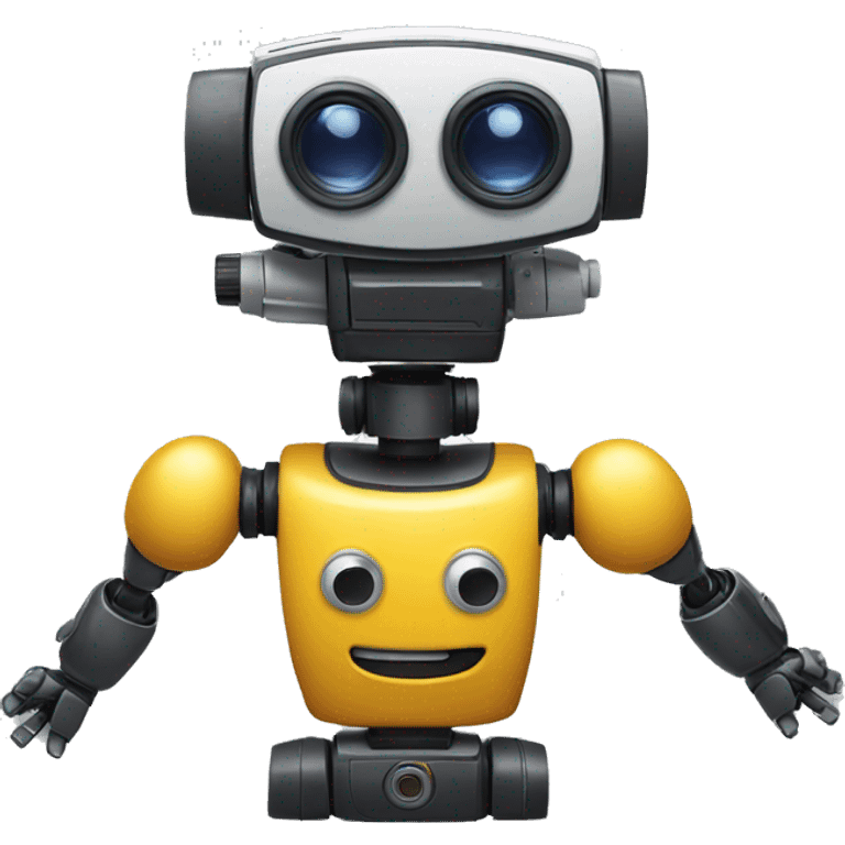 camera-head on roboter emoji