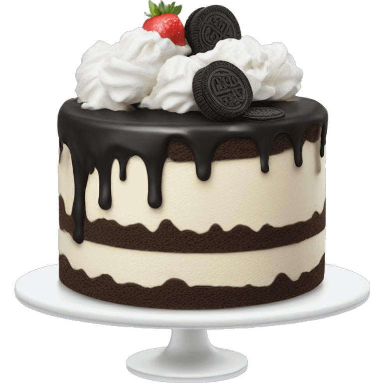 Oreo ice cream cake emoji