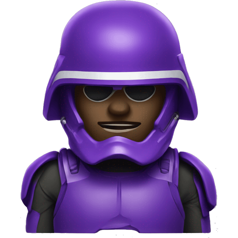 purple trooper emoji