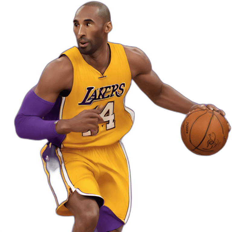 kobe bryant lakers emoji