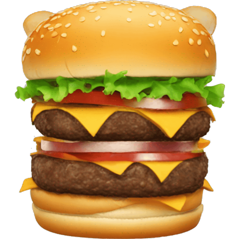 long burger no seeds emoji