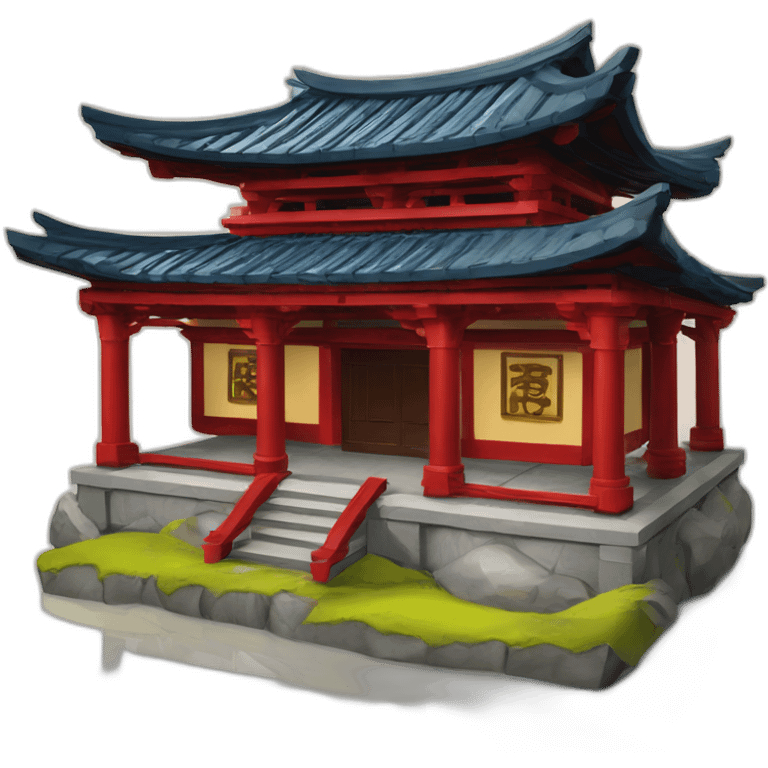 Ninjago temple emoji