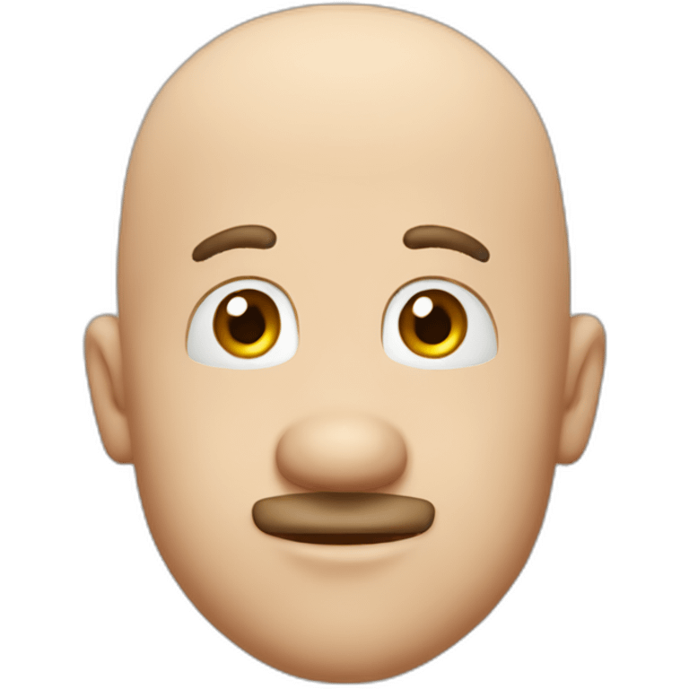 Bald mario emoji