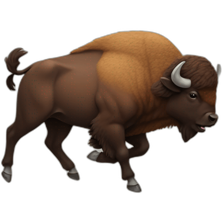 flying bison emoji