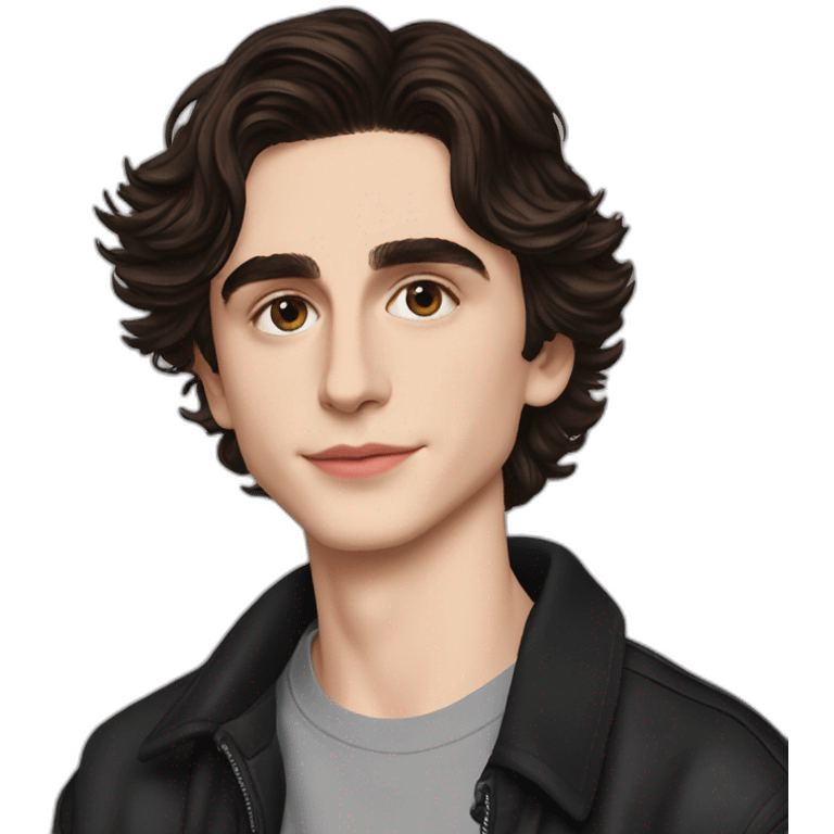 Kylie-jenner-et-Timothée-Chalamet emoji