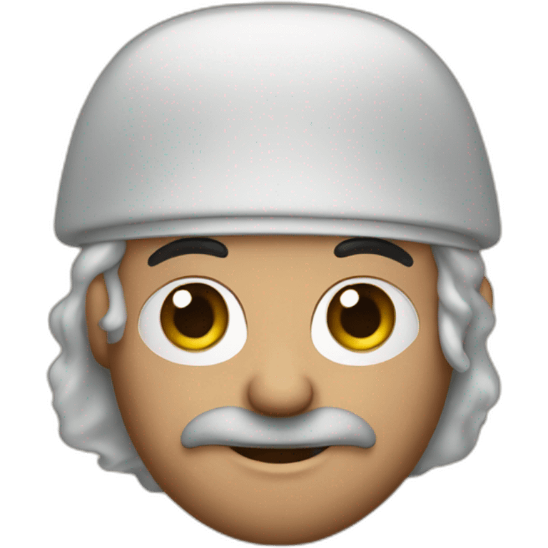 Jewish man with a kippah emoji