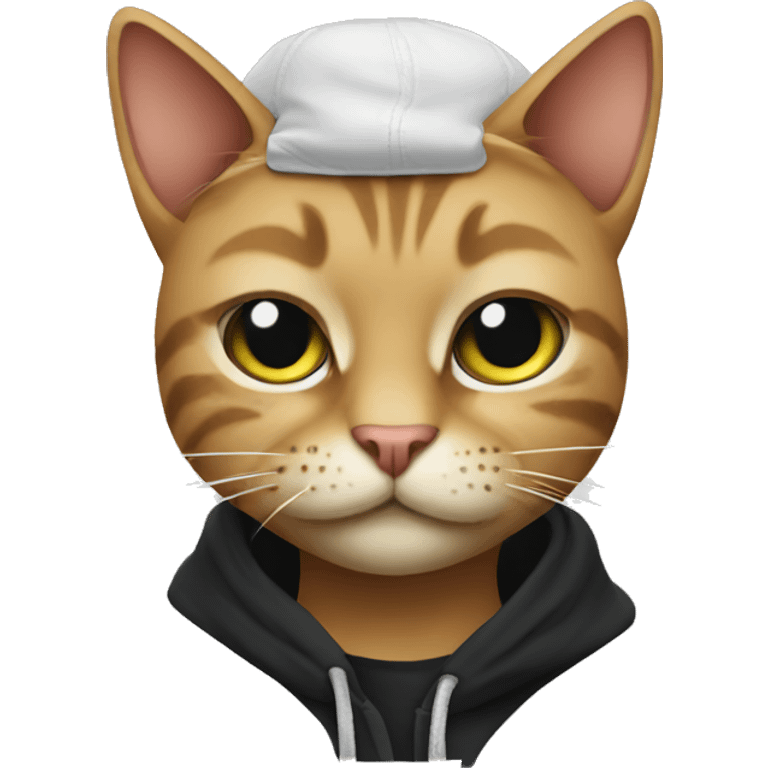 Thug cat emoji