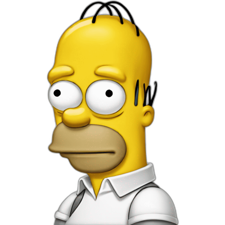 Homer Simpson smiley  emoji