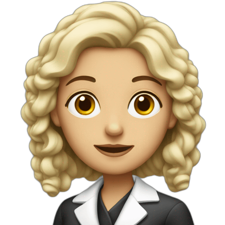 female Jewish lawyer emoji