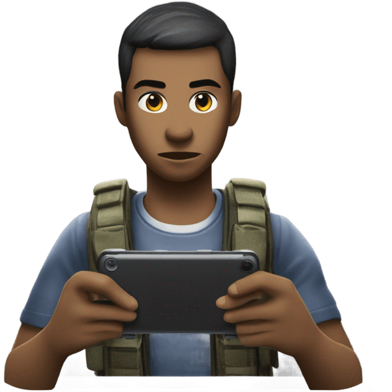 playing call of duty mobile emoji