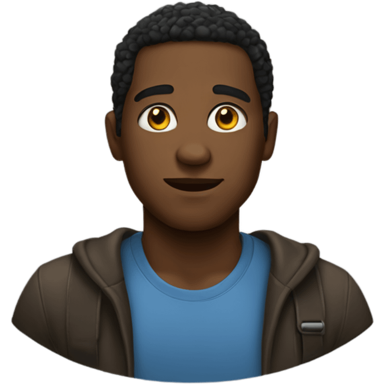 black guy emoji