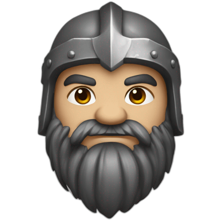 warrior dwarf emoji