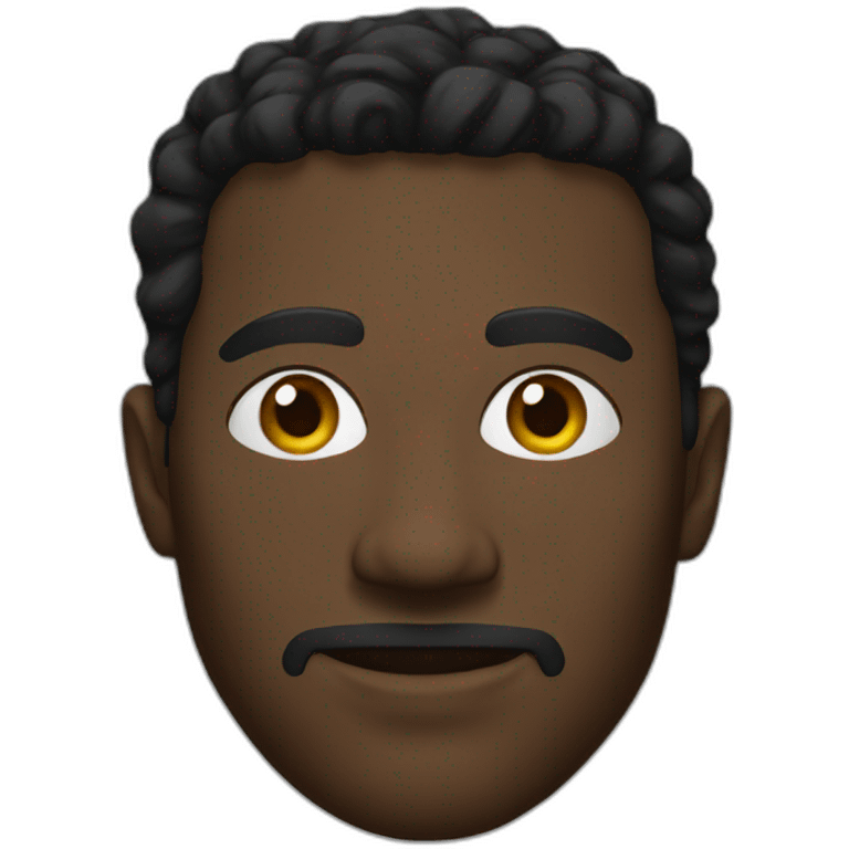 Black man elon mask emoji