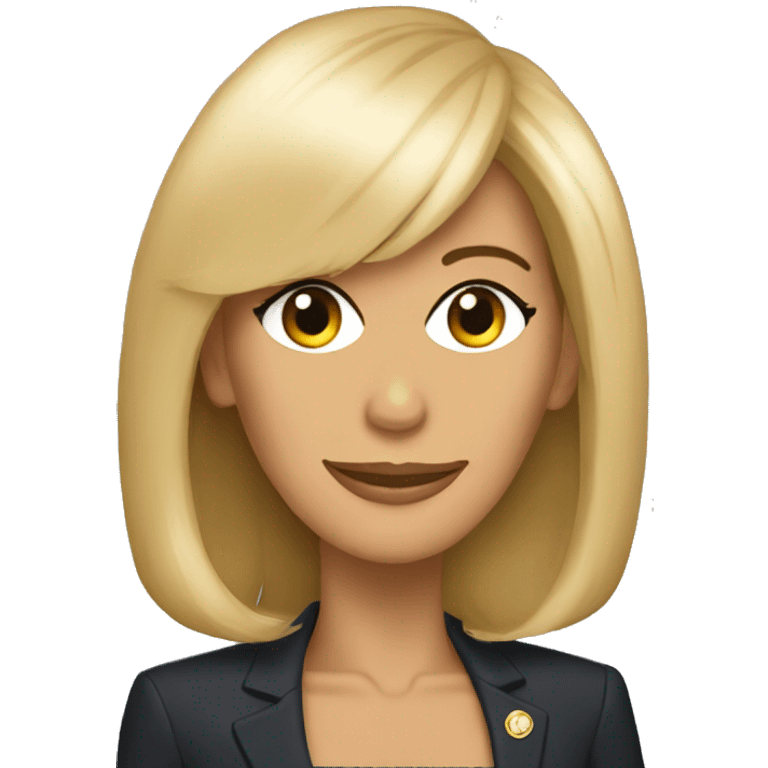 Brigitte macron emoji