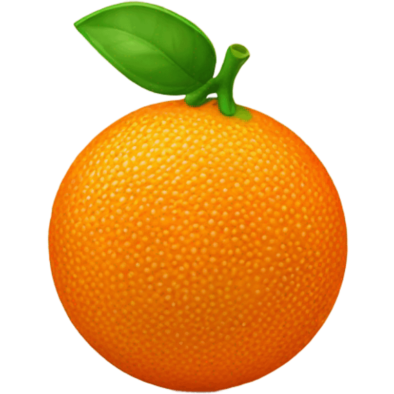 Orange  emoji