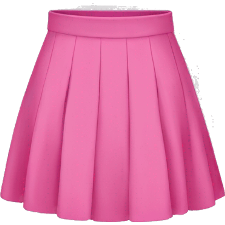 Pink skirt  emoji