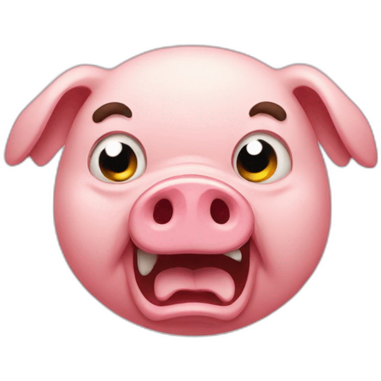 Angry Pig  emoji