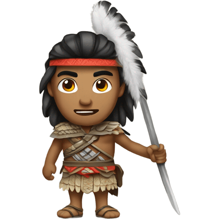 Māori warrior emoji