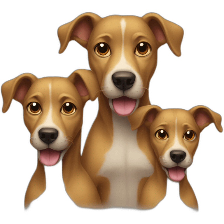 3 headed dog emoji