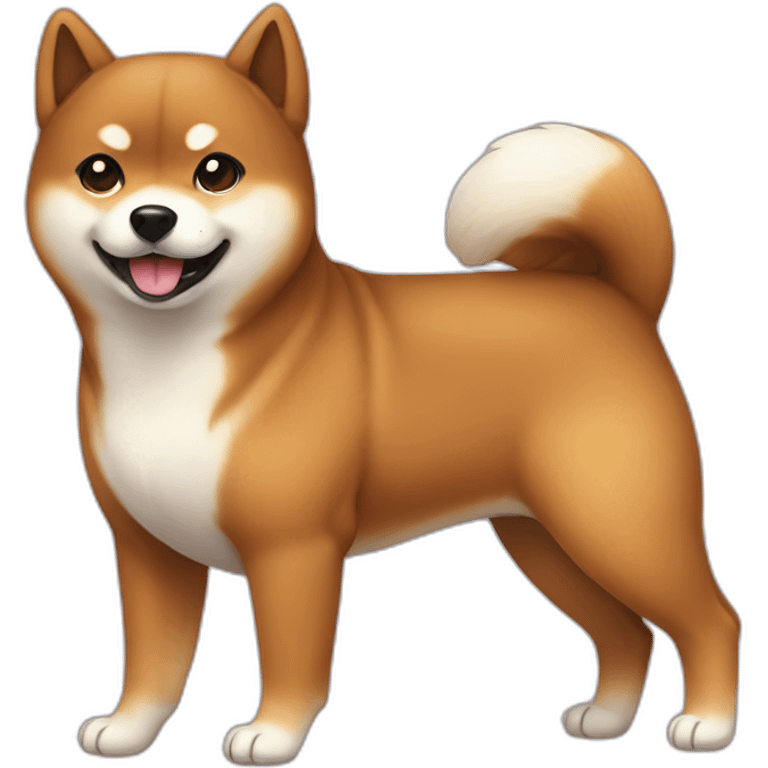 Cute-black-shiba-inu emoji