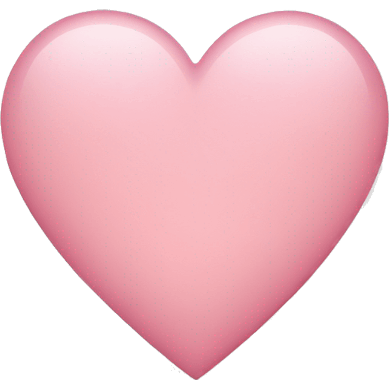 light pink heart emoji