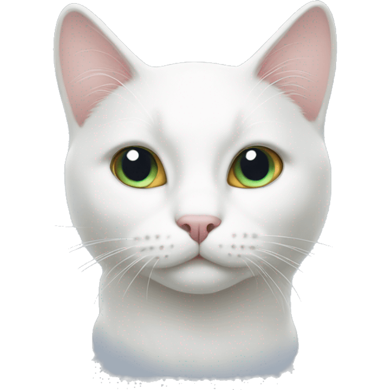 white cat emoji