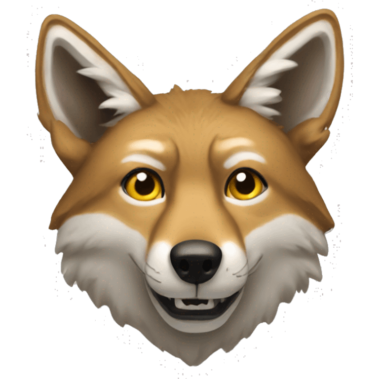 big coyote emoji