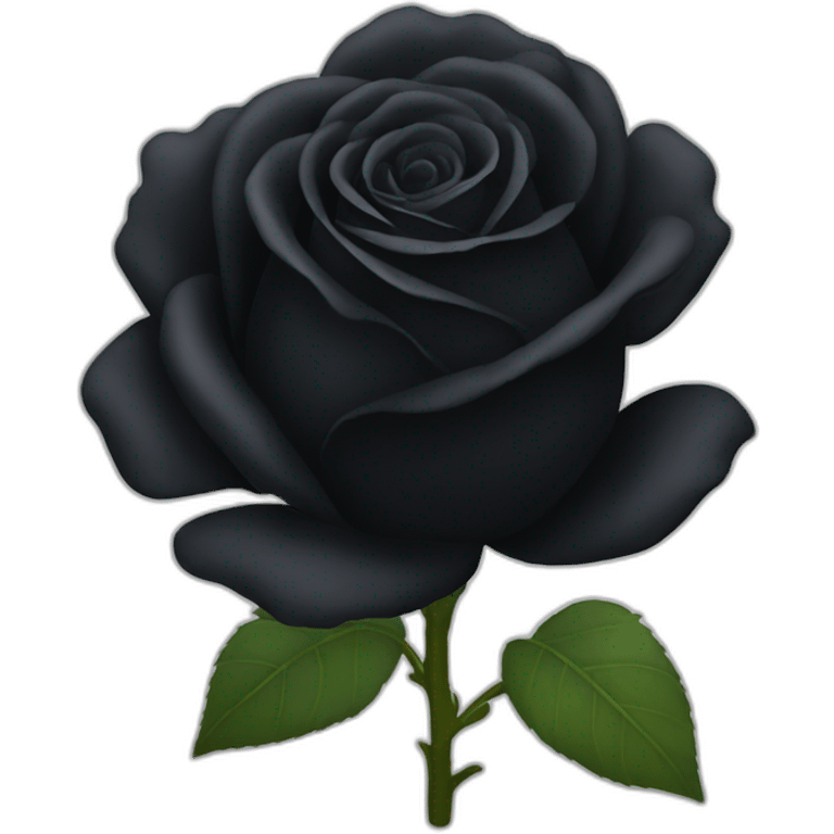 black rose emoji