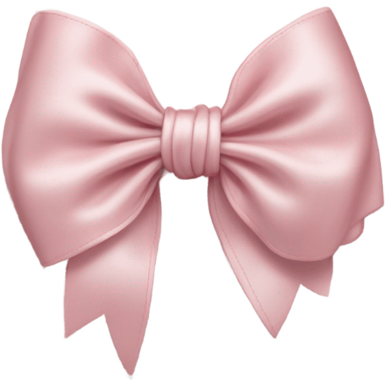 Light pink bow emoji