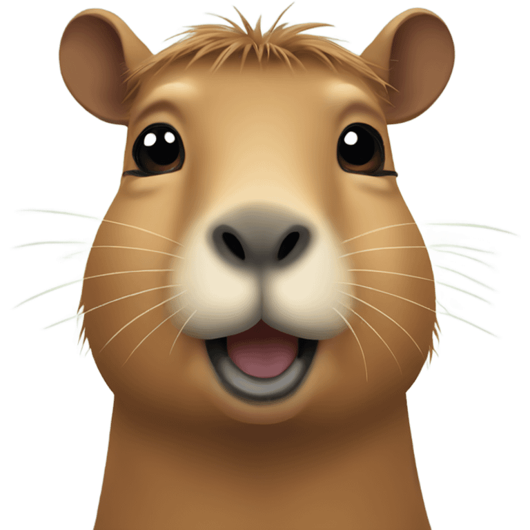 cute capybara  emoji