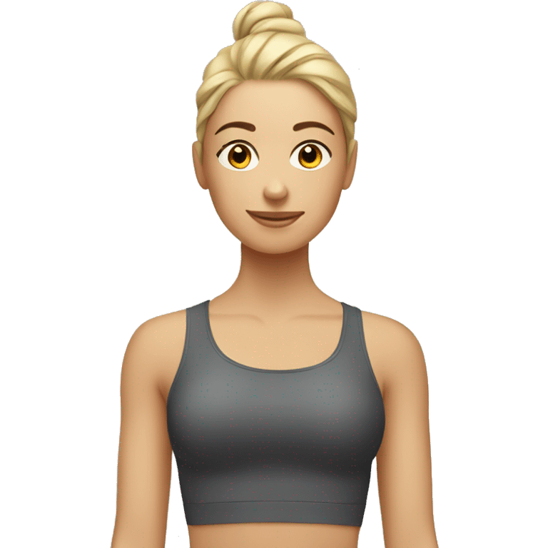 Pilates girl emoji