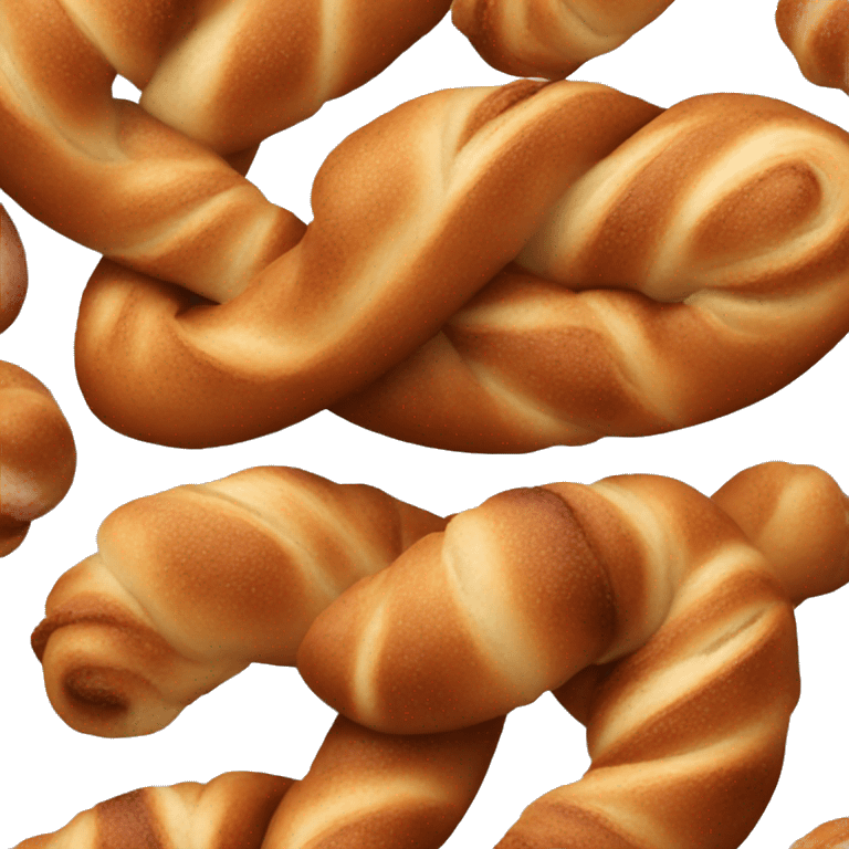 cinnamon bread twist emoji