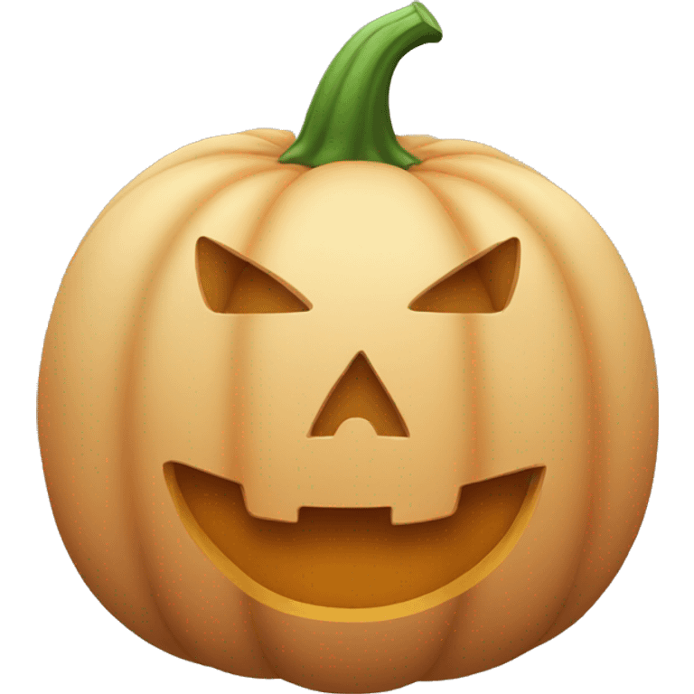 beige pumpkin  emoji