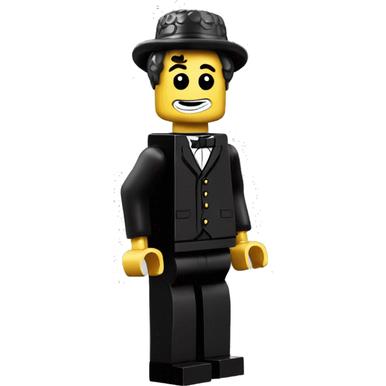 Charles Chaplin lego full body emoji