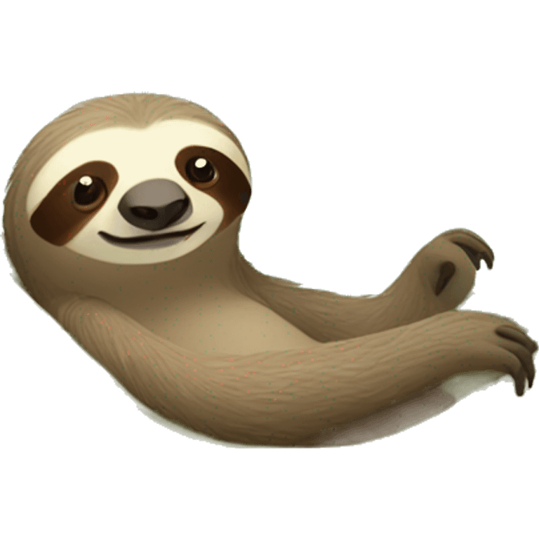 Sloth in a hammock  emoji