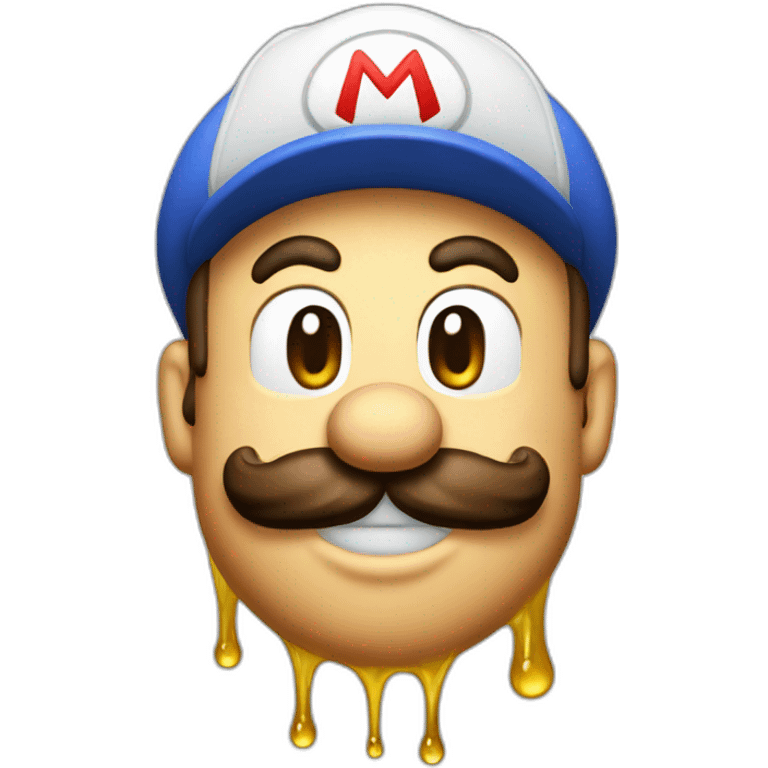 Drip Mario  emoji