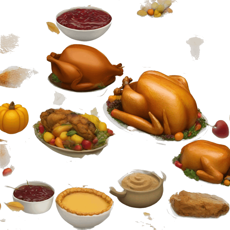 Thanksgiving food  emoji