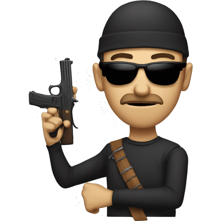 The robber emoji emoji