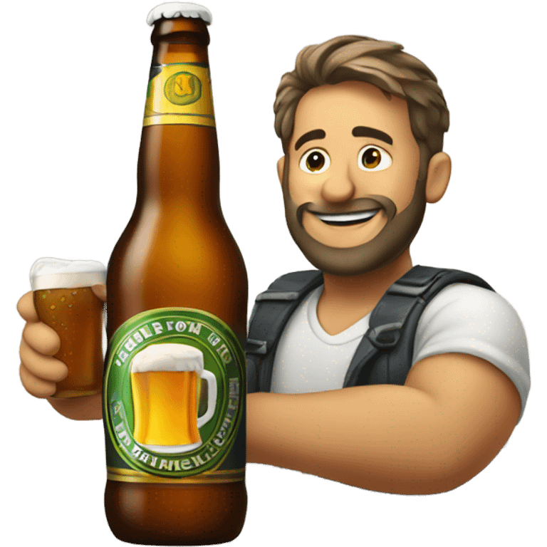 drinking beer  emoji