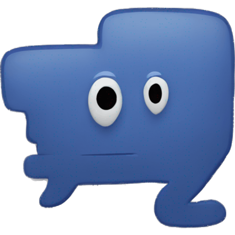 Meta facebook logo emoji