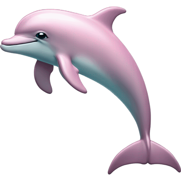 Pastel-pink-colors-dolphin emoji