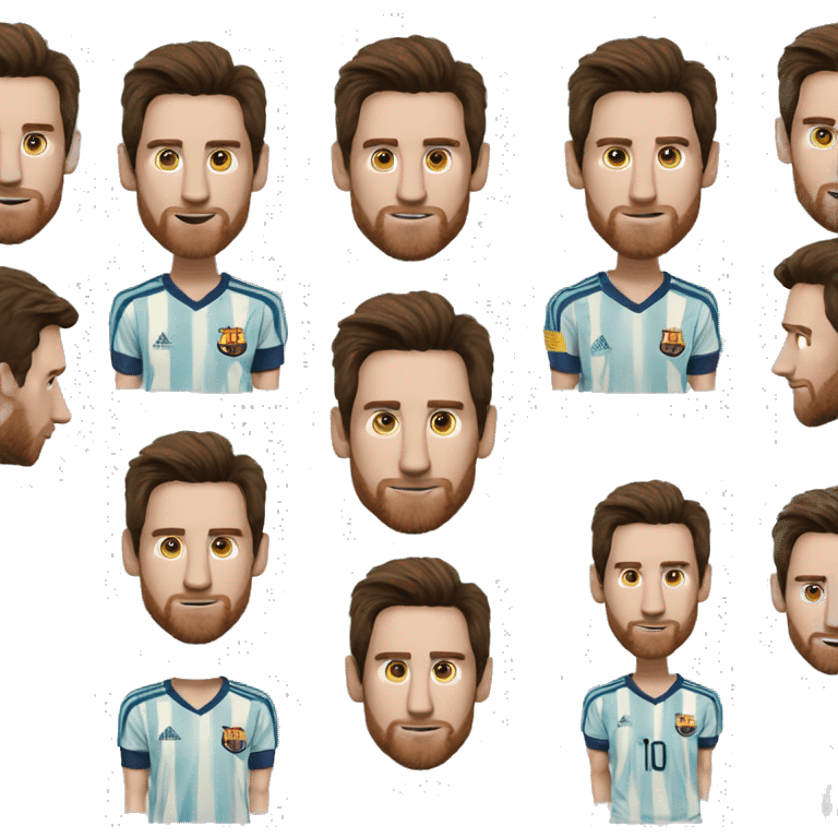 Messi doit d honneur emoji