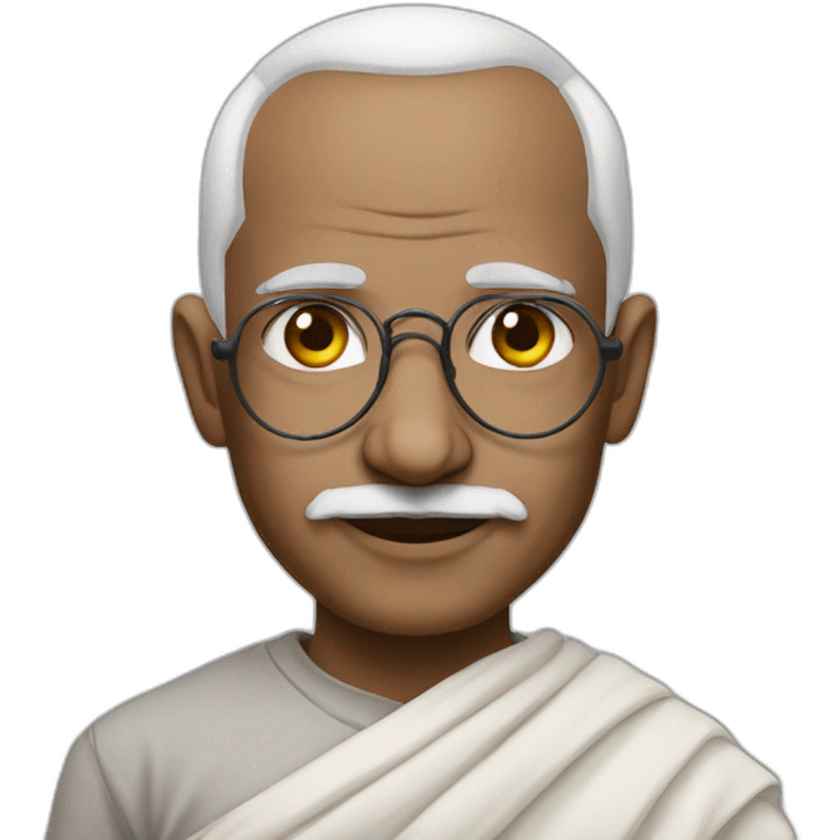 Gandhi emoji