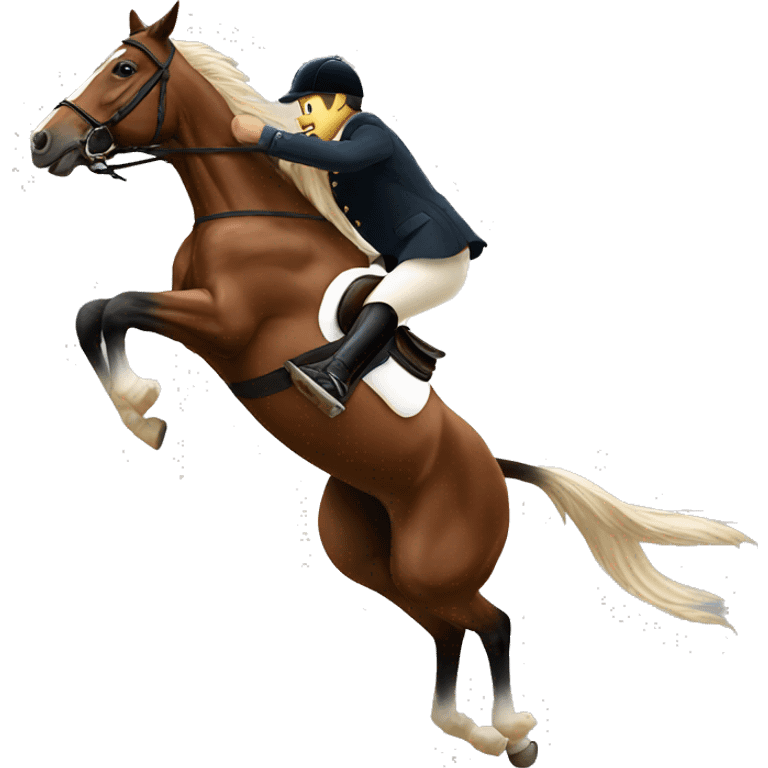 Horse jumping  emoji