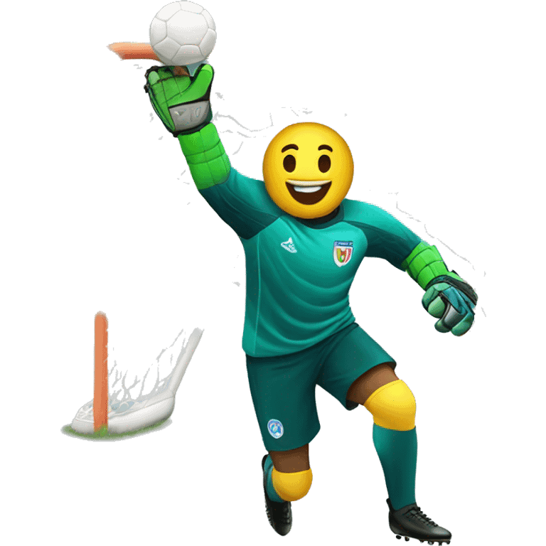 Goal keeper emoji